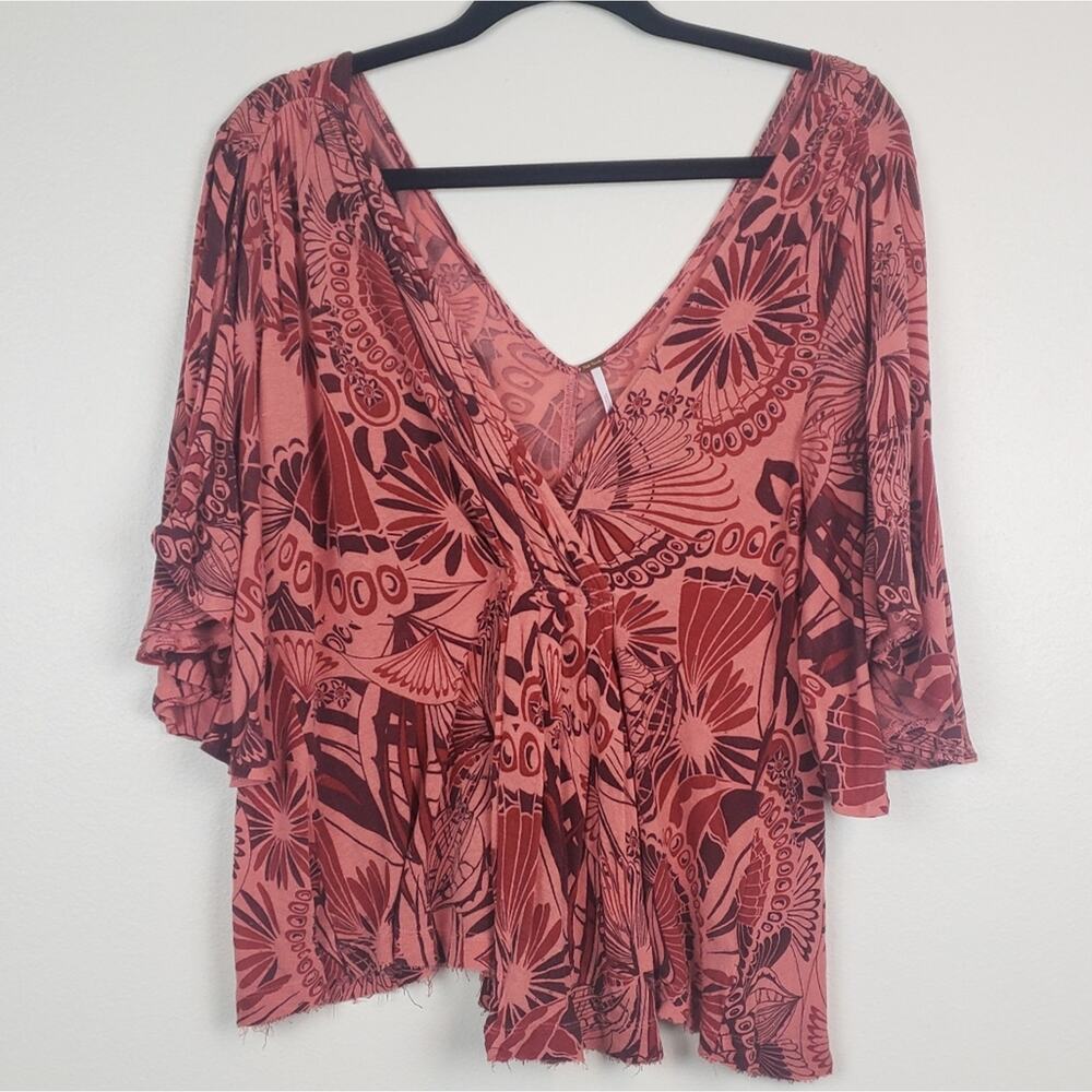 Free People | Amour Printed Blouse, Size S
